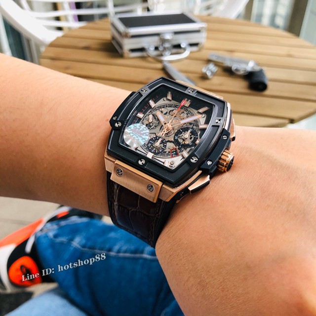 恒宝(宇舶)HUBLOT系列 SPIRIT OF BIG BANG男士计时功能腕表 gjs2196